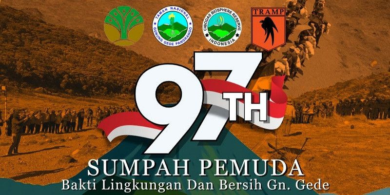 TNGP dan TRAMP Sepakat Melakukan Aksi Bersih Gunung Gede Pangrango di Hari Sumpah Pemuda