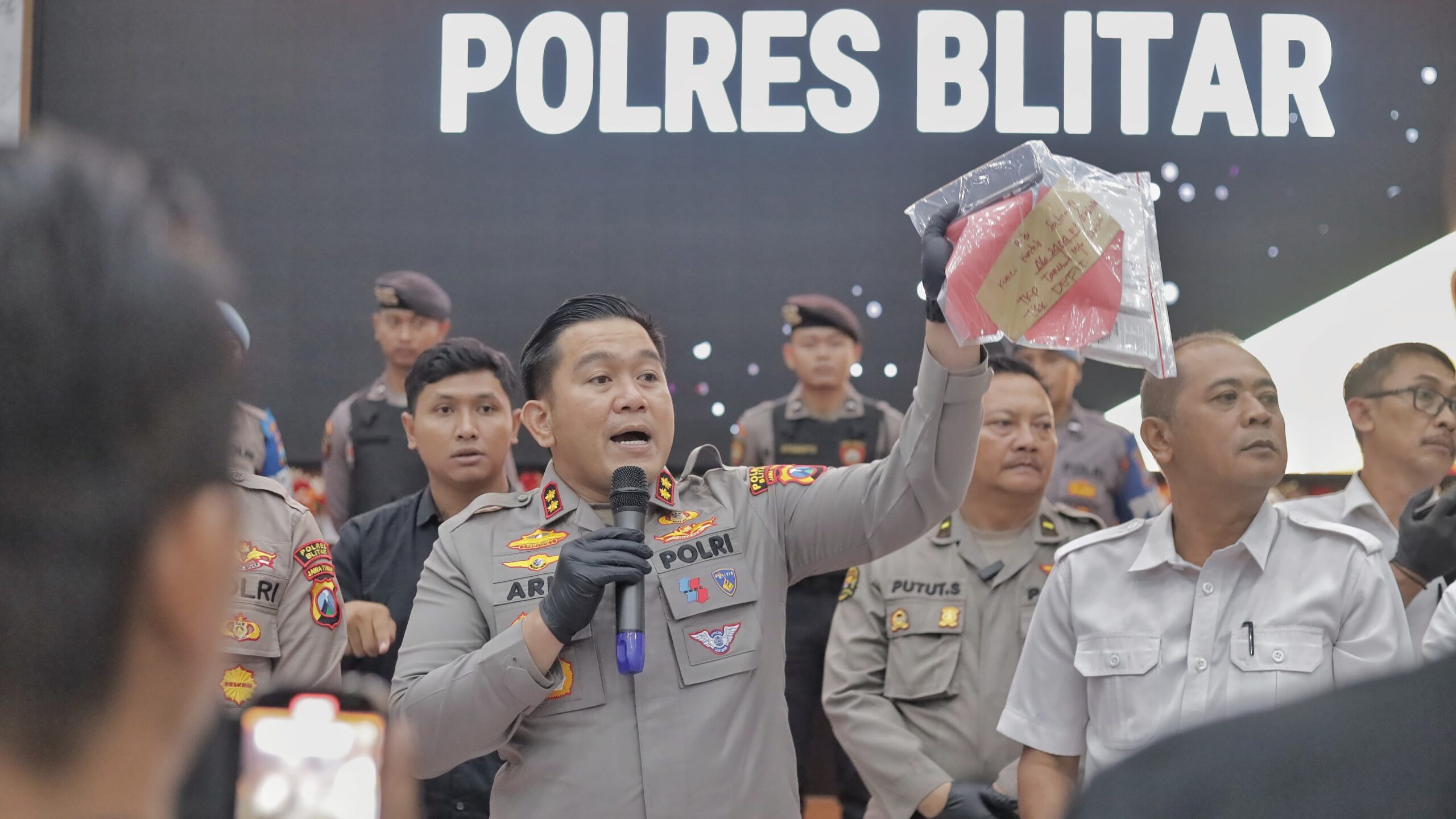 Polres Blitar Berhasil Amankan Tersangka Begal 2 Bulan Beraksi di 18 TKP