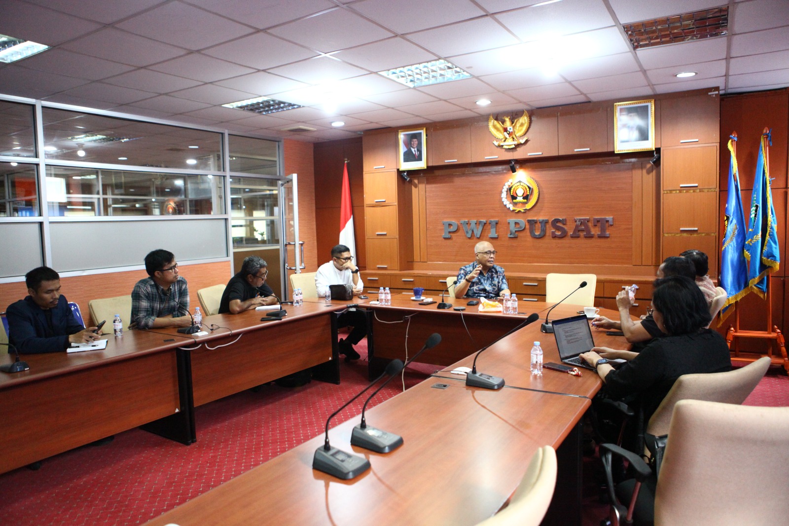 AMSI dan PWI Pusat Diskusikan Kampanye 'No Tax for Knowledge' untuk Ekosistem Pengetahuan