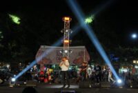 Bupati Klaten Hamenang Wajar Ismoyo membuka Acara Festival Kopi 2025. Foto: Danang