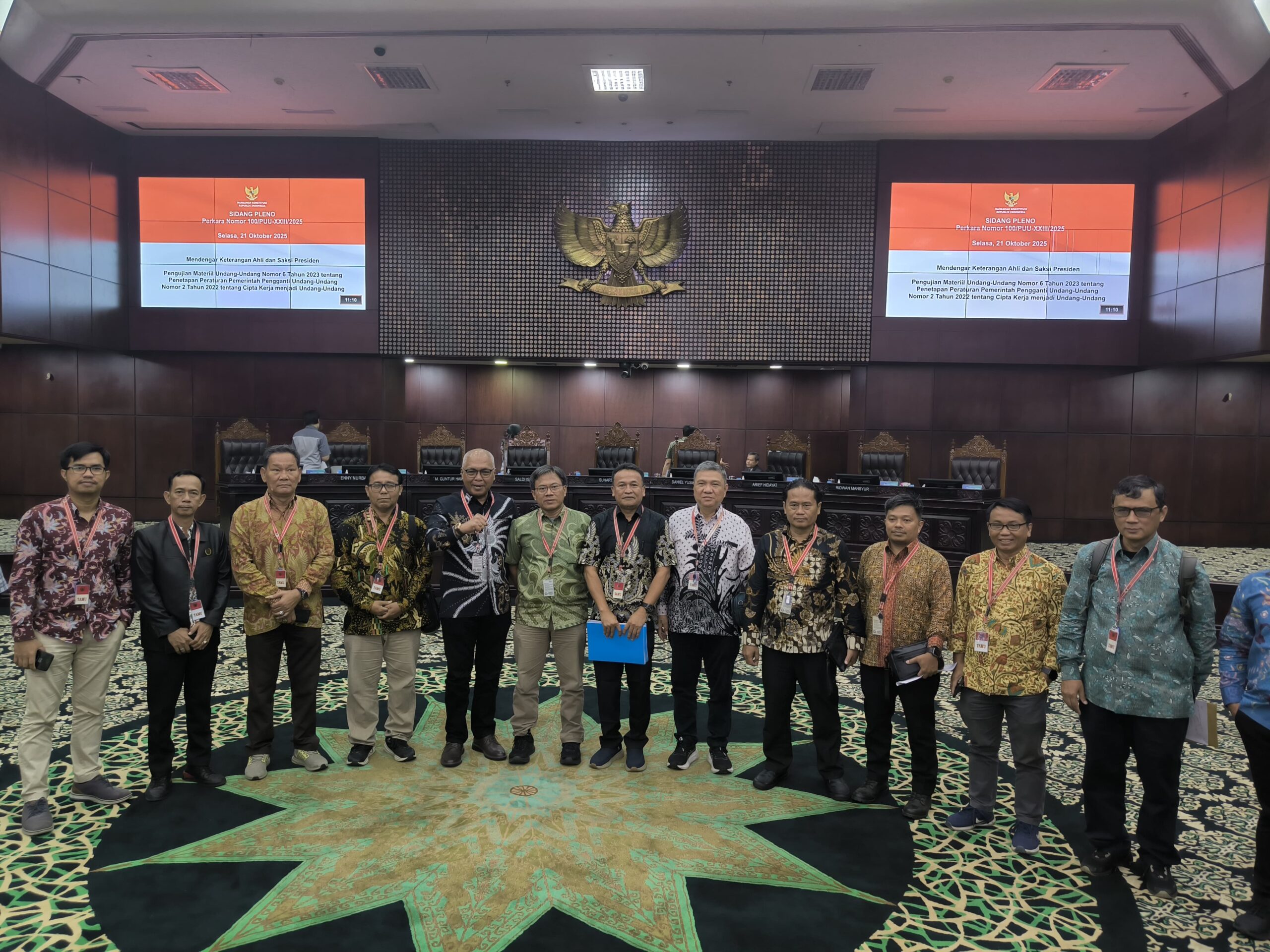 Sidang Uji Materi UU Pers, PWI Minta MK Pertegas Perlindungan Wartawan