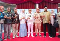 Mulyadi Bersama Para Pengurus Koperasi Merah Putih Desa Jonggol Dan Muspika Kecamatan Jonggol. Foto: mahar