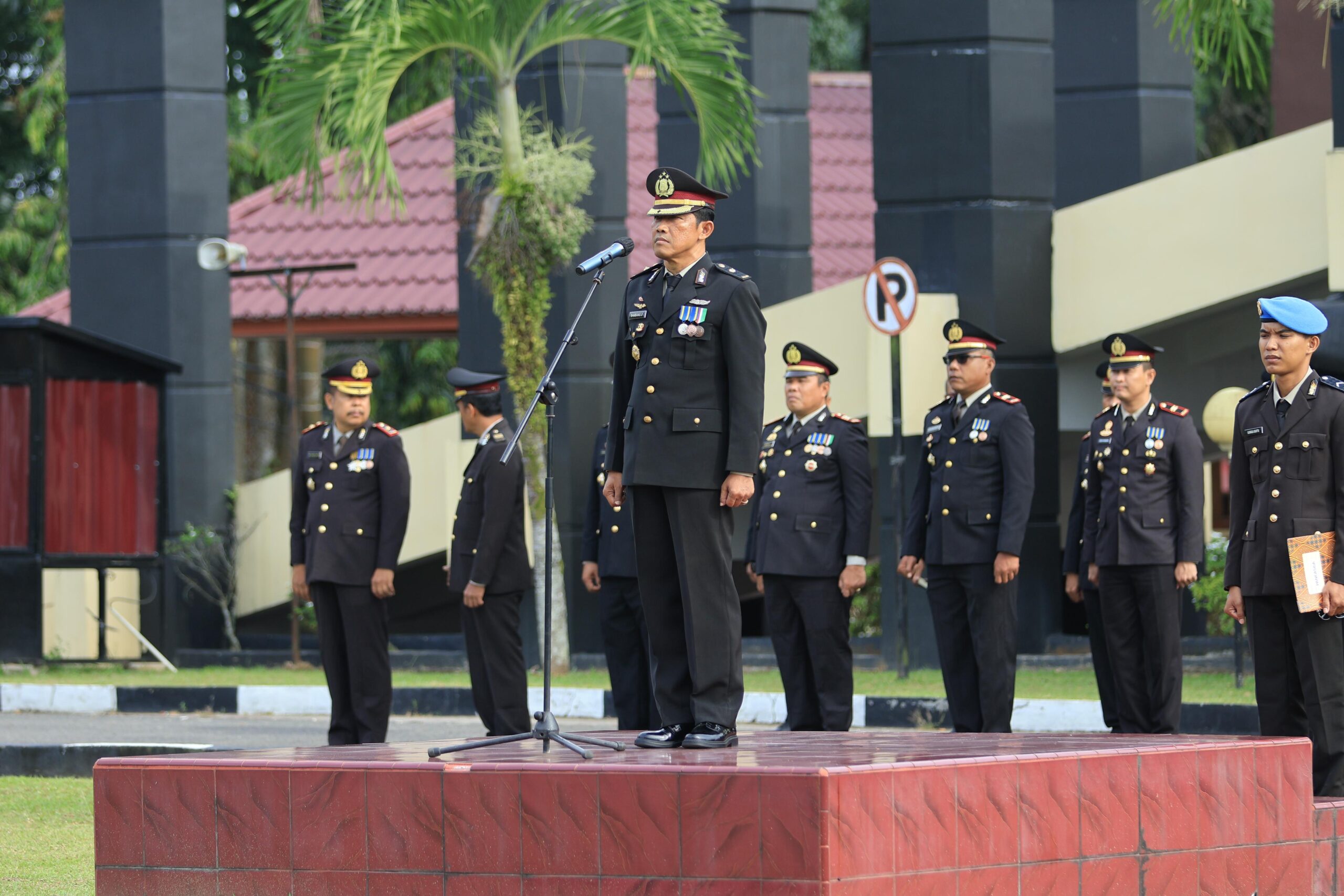 Polres Kuantan Singingi Gelar Upacara Peringatan Hari Sumpah Pemuda Ke-97 Tahun 2025