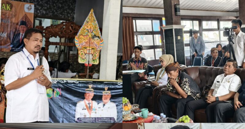 Disparbud Kabupaten Karawang dalam rangkaian Festival Dalang Anak 2025. Foto.Oen/Mon