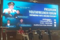 Talkshow Pasuruan Youthpreuner Forum.foto: MON/Firnas