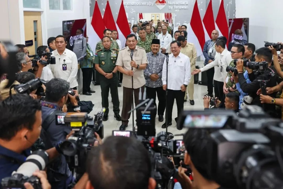 Ketua PWI Pusat Hadiri Peresmian Layanan Immunotherapy Nusantara oleh Kemenhan