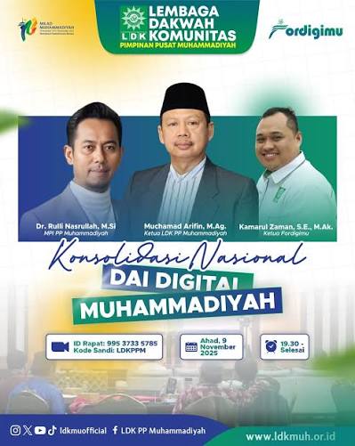 Forum Dai Digital Muhammadiyah Bentuk Ekosistem Dakwah Berkemajuan di Ruang Maya