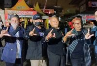 Dari kiri: Yani Handoko, Akaha Taufan Aminudin, Ki Sutopo dan Syamsu Soeid