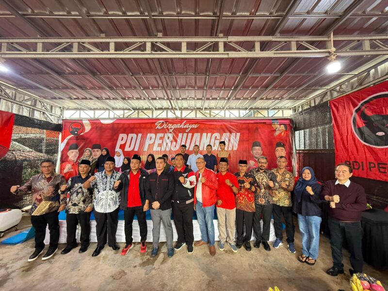 Peringatan Hari Ulang Tahun (HUT) Partai Demokrasi Indonesia Perjuangan (PDIP) di Kota Bekasi. Foto: Ist/MON