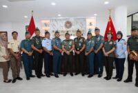 pelantikan serta penyerahan jabatan Kepala Bidang (Kabid) Renharwatalpal Matra Darat, Laut, dan Udara di lingkungan Pusrenharwatalpalhan Baharwathan Kementerian Pertahanan RI. foto: ist/MON