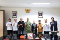 Rapat koordinasi antara Kementerian Pertahanan RI dan Persatuan Wartawan Indonesia (PWI) Pusat dalam rangka finalisasi pelaksanaan Diklat Bela Negara Wartawan, yang digelar di Gedung A.H. Nasution, Kementerian Pertahanan RI, Jakarta, Rabu (21/1/2026). Kegiatan ini merupakan bagian dari rangkaian Hari Pers Nasional (HPN) 2026 dan akan diikuti sekitar 200 wartawan anggota PWI.