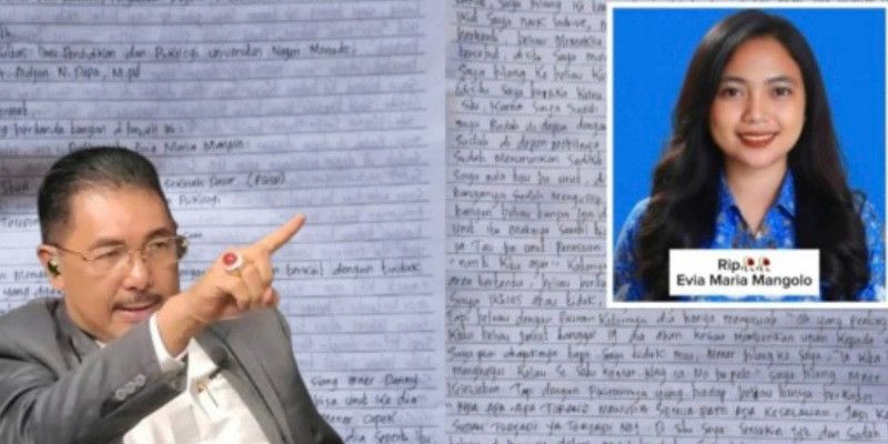 Ketua LBH Gekira Santrawan Paparang siap kawal kasus kematian mahasiswi UNIMA, Anthonieta Evia Maria Mangolo. Foto:Ist/MON