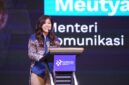 Menteri Komunikasi dan Digital (Menkomdigi) Meutya Hafid saat memperingati Hari Pers Nasional (HPN) 2026 di Serang, Banten, Minggu (8/2/2026) mengatakan pemanfaatan kecerdasan artifisial dalam praktik jurnalistik harus tetap menjadikan kepentingan publik sebagai kompas utama.